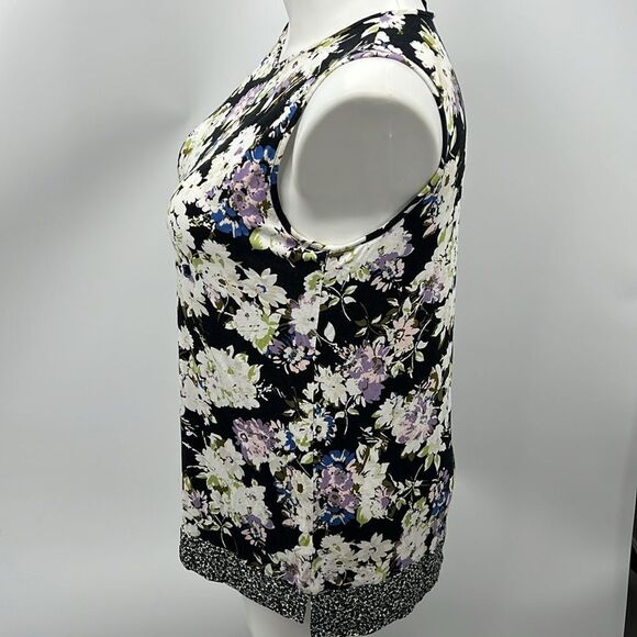 J Jill Wearever collection floral sleeveless pj top large petite - Picture 3 of 4